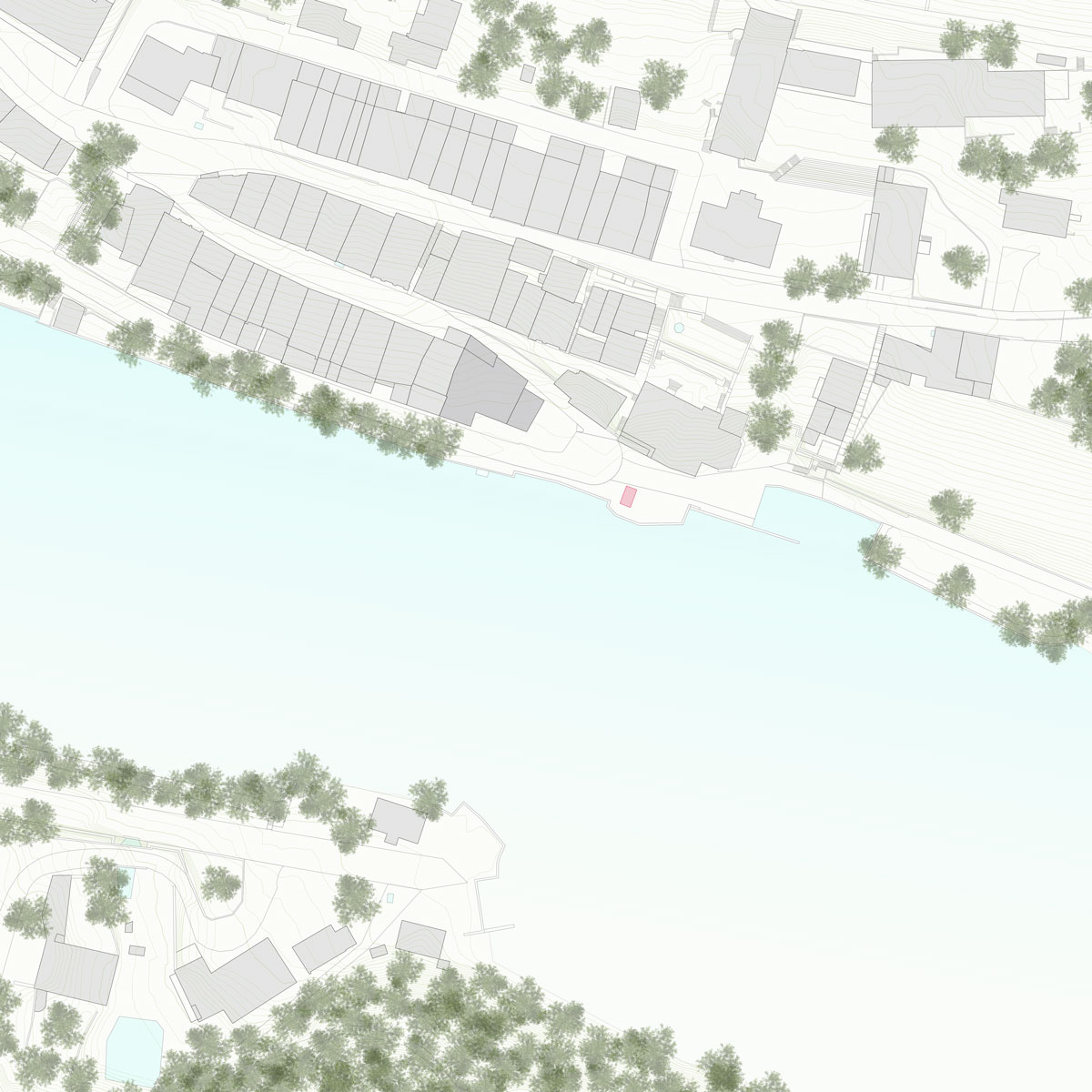 situations-plan-der-altstadt-von-eglisau-mit-dem-rhein-dem-gasthof-hirschen-und-dem-rot-eingezeichneten-mobilen-imbissstand