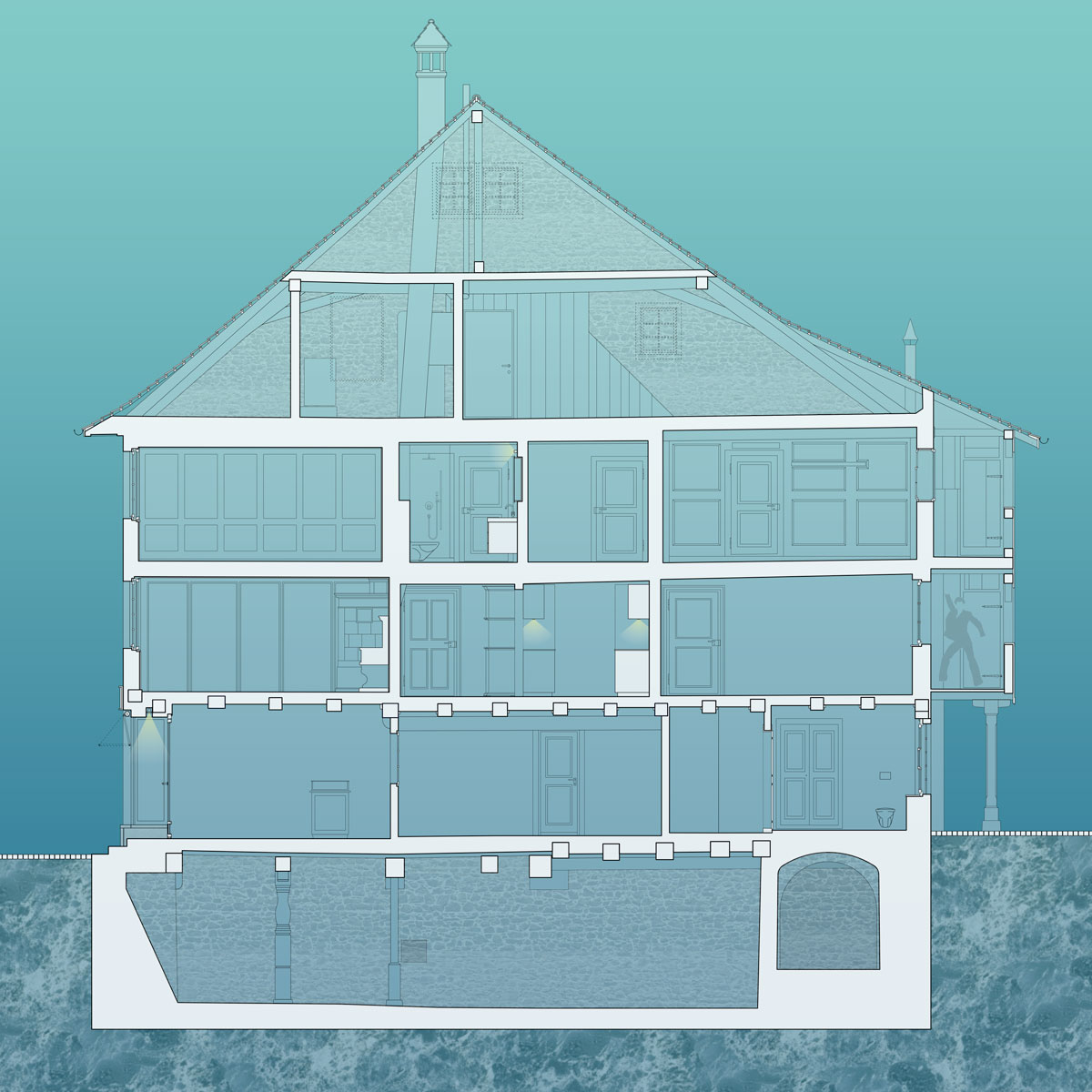 laengsschnitt-durch-das-gebaeude-mit-keller-uhrmacheratelier-2-geschossiger-wohnung-und-2-geschossigem-estrich-und-john